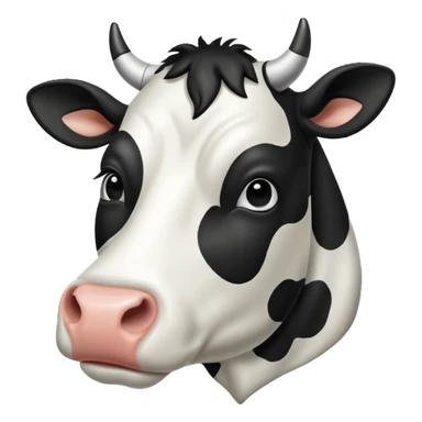 cow print pattern sticker