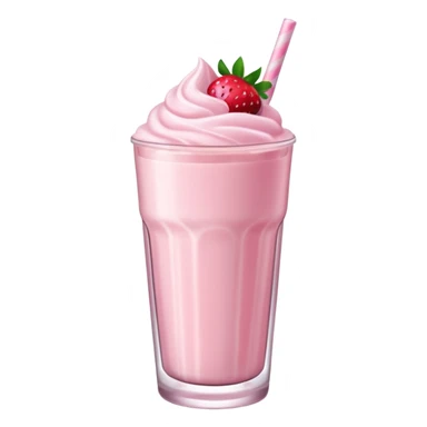Milkshake de morango sticker