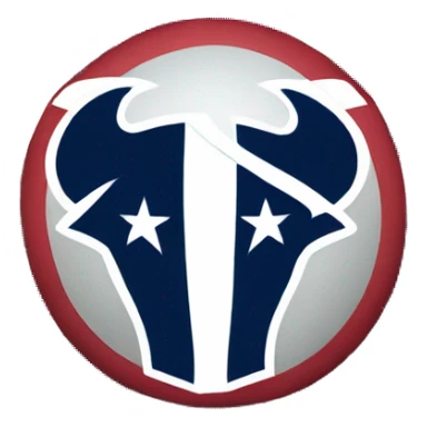 Houston Texans Football logo sticker
