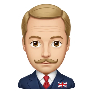 Prince George Duke Of Kent 5th Son of King George V sticker