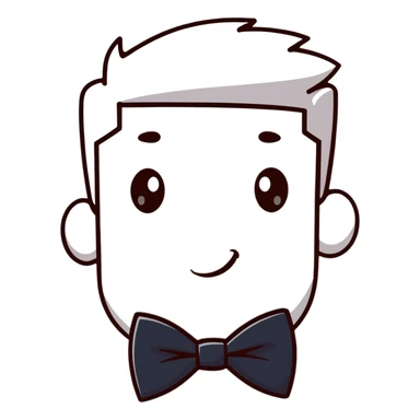 bowtie sticker