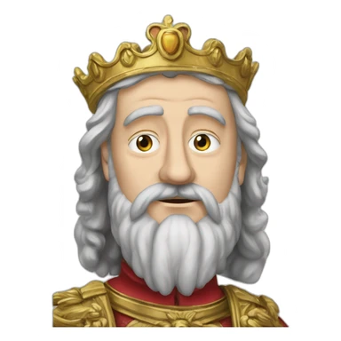 Charlemagne qui écrase Henri IV sticker