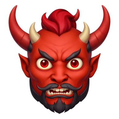 devil from bible sticker