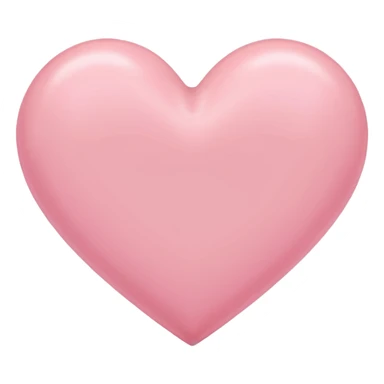 A pink pastel colour heart  sticker