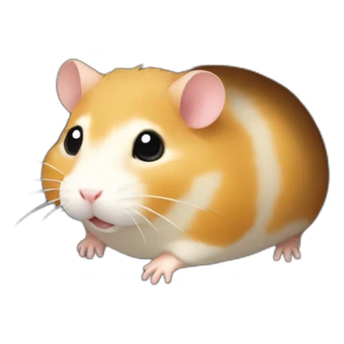 Hamster tunnels sticker