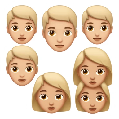 This emoji but 3d, in diferent perspective: 👤 sticker