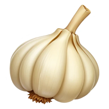 peeled garlic only one clove  sticker