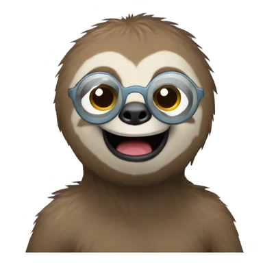 sloth cryptocurrency sticker