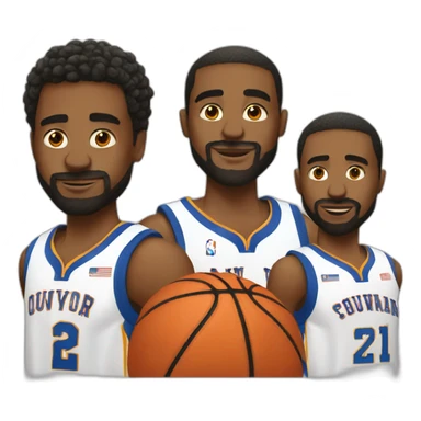 Basketball players cury sticker