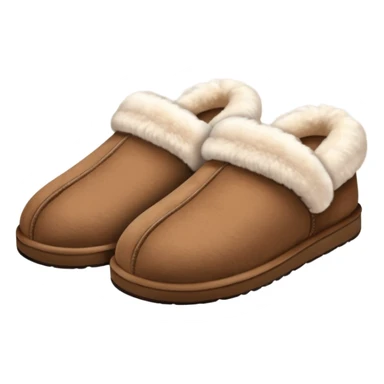 Fluffy Ugg House Slippers sticker