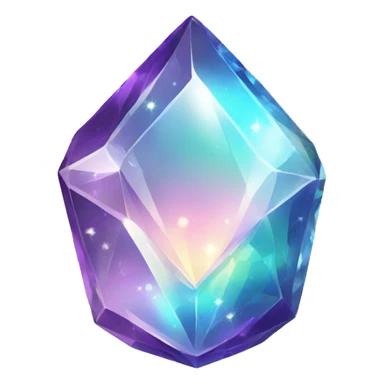 Shiny sparkly glass crystal gem sticker