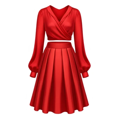 skirt and blouse, negative : human and character. sticker