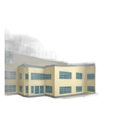 École a côté d'un hôpital sticker