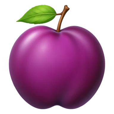 plum sticker