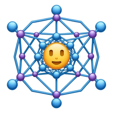Neural network net frame  sticker