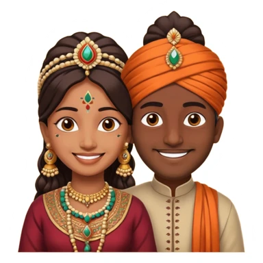 2 indian couple beautiful 😍  sticker