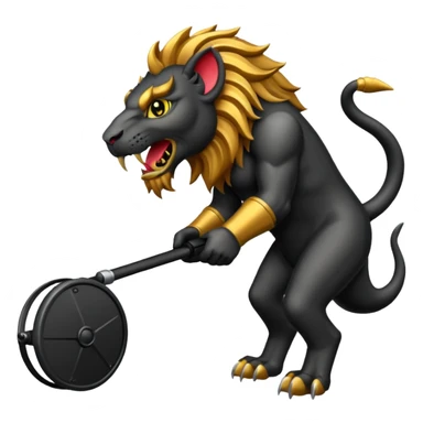 Manticore metal detector sticker