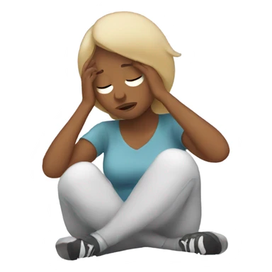 Mom exhausted  sticker