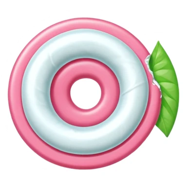 spiral-wrapped chewing gum without eyes  sticker