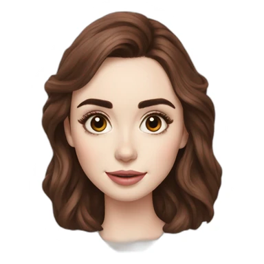 lily-collins sticker