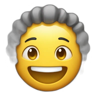 crea un emoji que tenga forma de gota de agua con una sonrisa  sticker