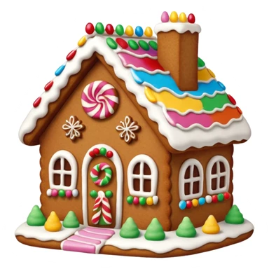 gingerbread house sticker
