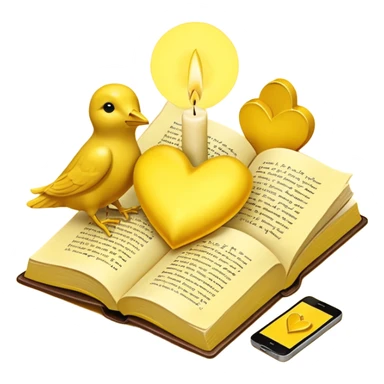 with this color code, #fff59b:

- heart emoji,
- diamond emoji,
- book emoji,
- feet emoji (footsteps),
- people hugging emoji,
- candle emoji,
- bell emoji,
- notification emoji,
- mobile emoji,
- love letter emoji,
- sun emoji
- seed emoji sticker