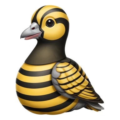 yellowjackets holding a pigeon sticker