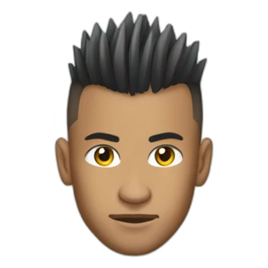 neymar-mohican sticker