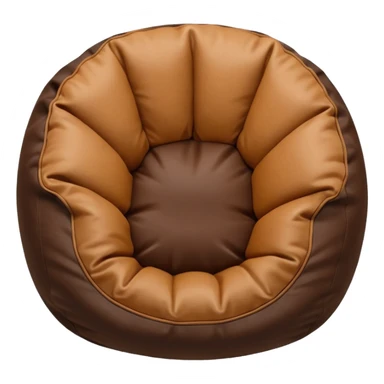 bean bag chair topdown sticker