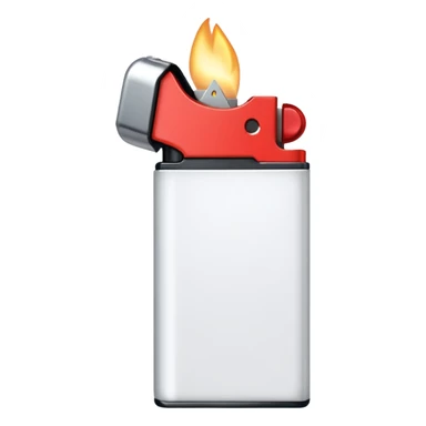 white lighter sticker