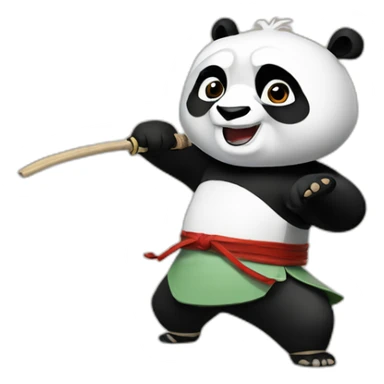 kungfu panda sticker