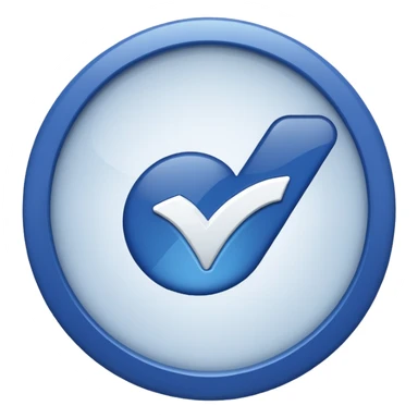 Facebook Verification blue tick sticker