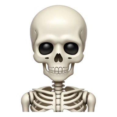 Gojo skeleton sticker