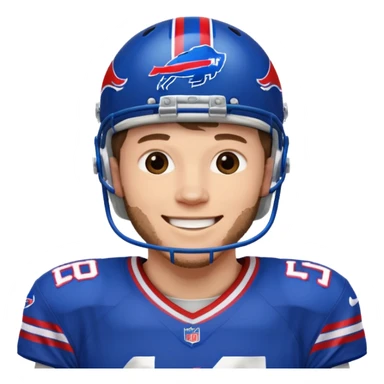 Buffalo bills Josh allen sticker