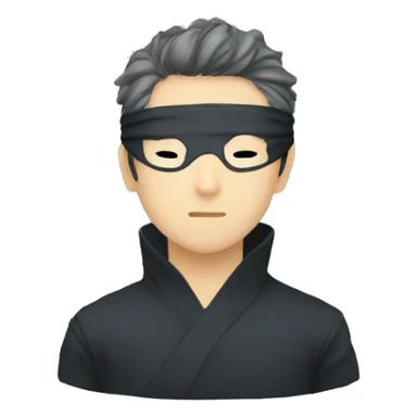 Satoru gojo blindfold sticker