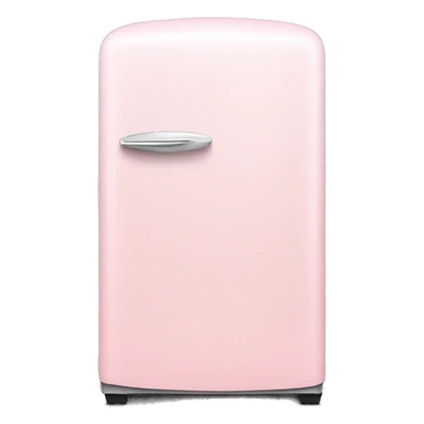 Light pink mini fridge sticker