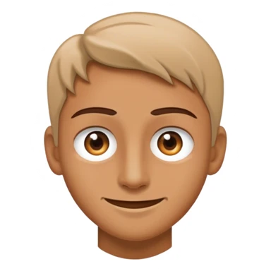 Facing away from me, but eyes are looking at me while smilinh sticker