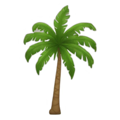 Se cae la palmera sticker