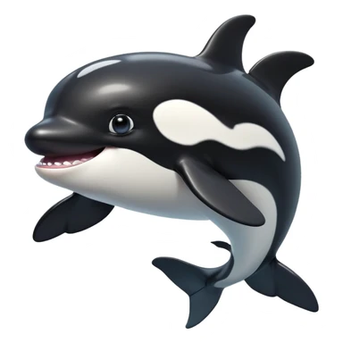 cinematic-comical-orca-portrait-emoji,-head-tilted-dramatically-with-an-exaggeratedly-shocked-expression,-featuring-a-sleek-black-and-white-body-with-wide,-comically-expressive-eyes-full-of-playful-disbelief-and-animated-flippers,-simple sticker