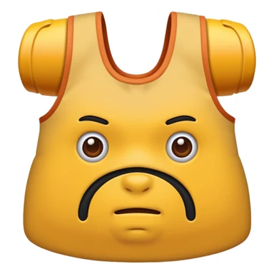 Costas musculosas sticker