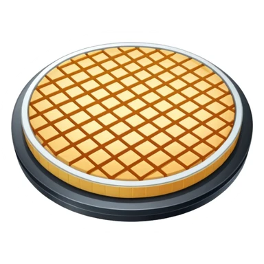 Semiconductor-manufactured wafers sticker