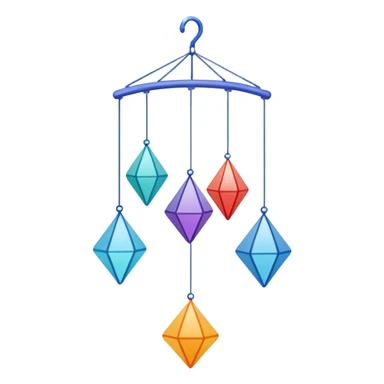 Hanging mobile  sticker