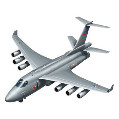 Russian military aircraft sticker