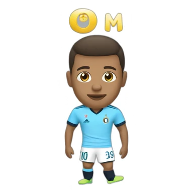 Mbappé à l'OM sticker