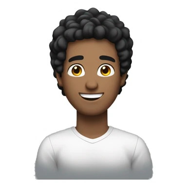 Men with black hair his age between 24-25 has a great look! sticker