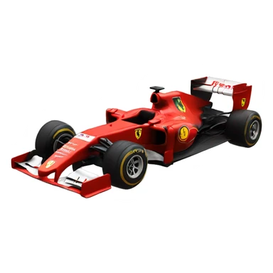 Ferrari f1 car sticker