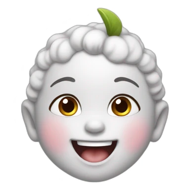 Baby’s happy for sweet sticker