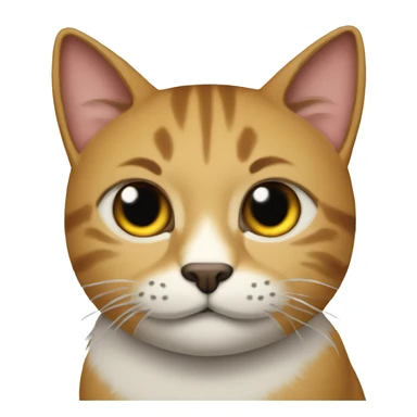 Gato con corona sticker