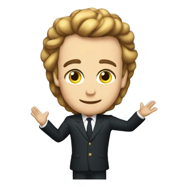 Macron qui embrasse Brigitte sticker